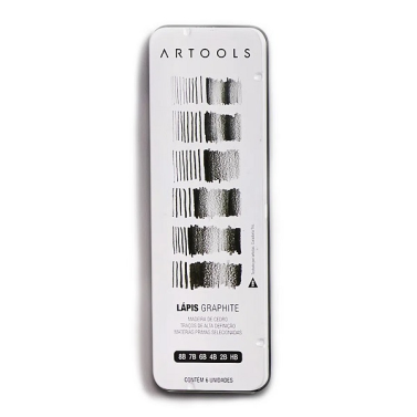 Estojo Lápis Graduado C/6 688992 Artools